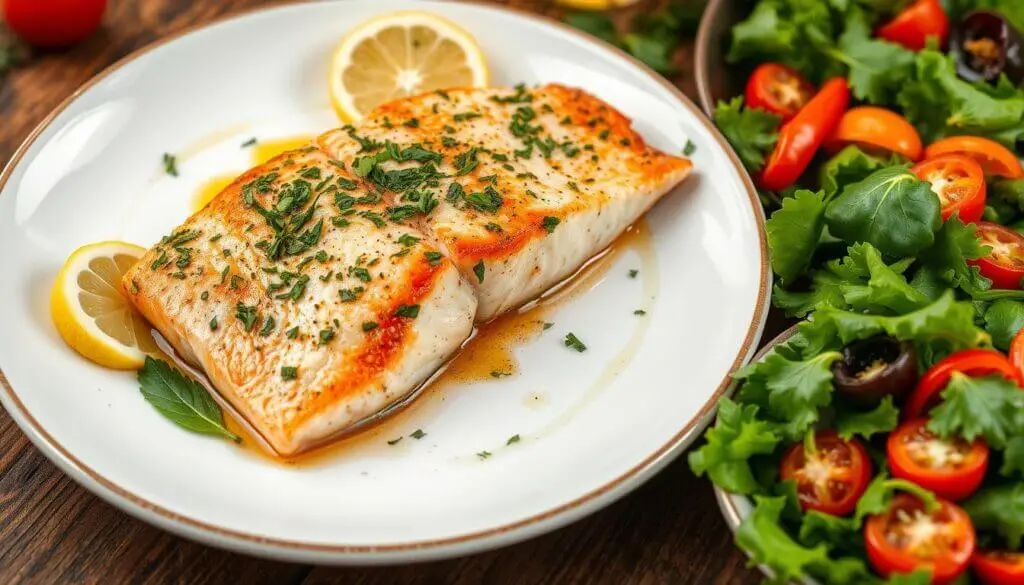 Easy mediterranean salmon