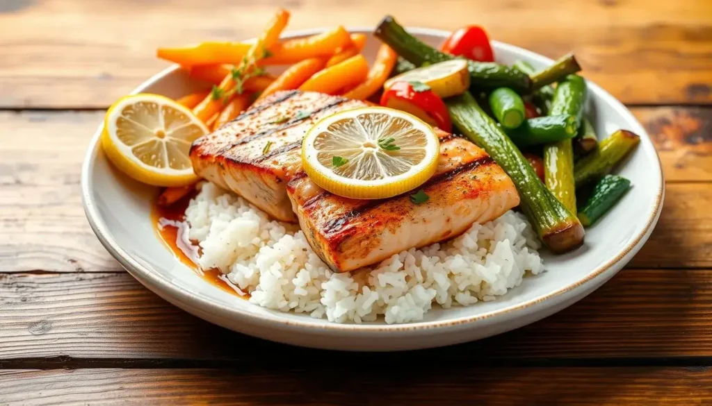 salmon and rice recipe