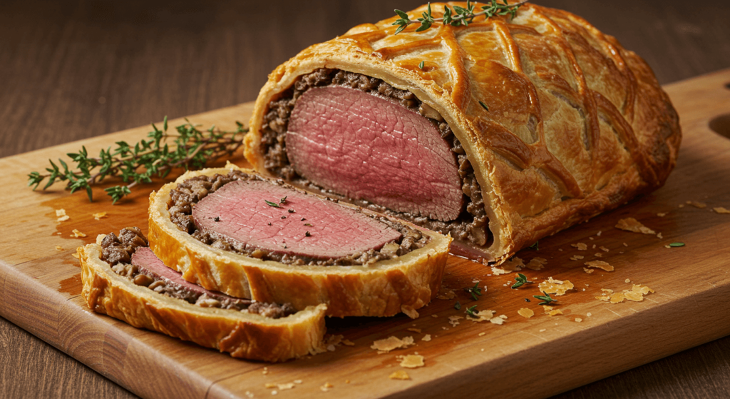 beef wellington crepe recipe