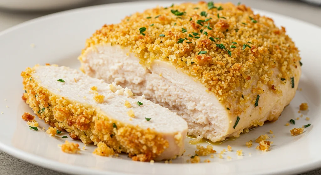 flavorful parmesan crusted chicken