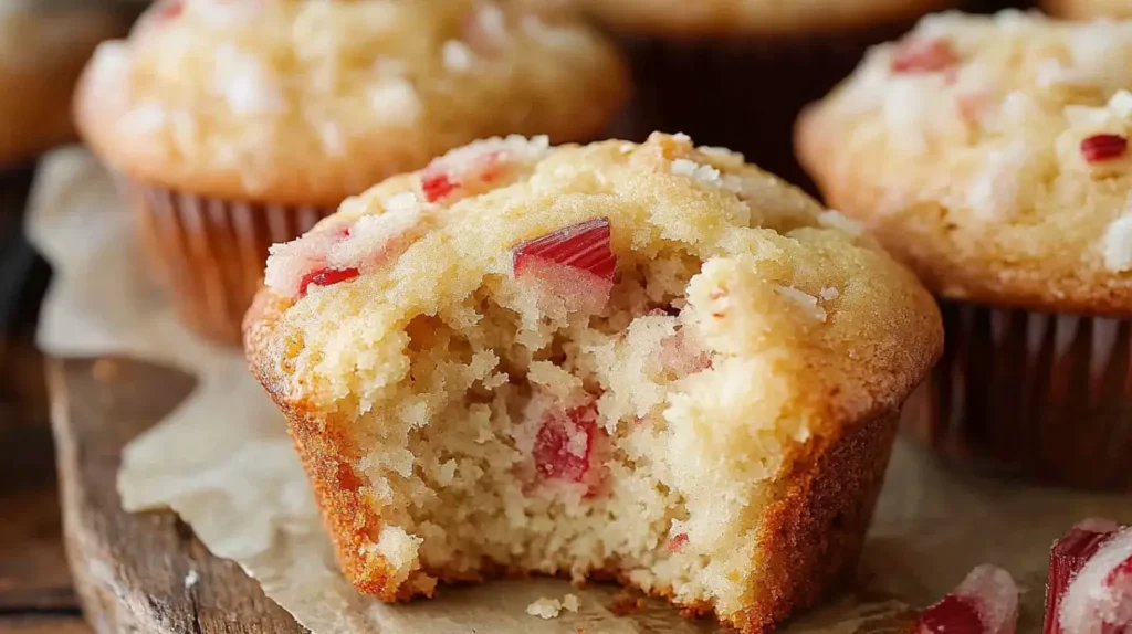 Rhubarb Muffins