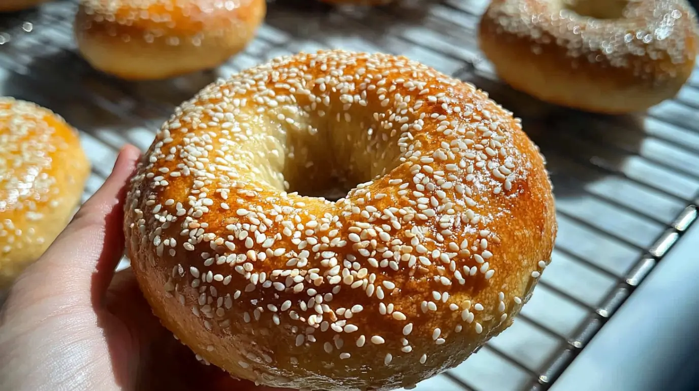 Cottage Cheese Bagel