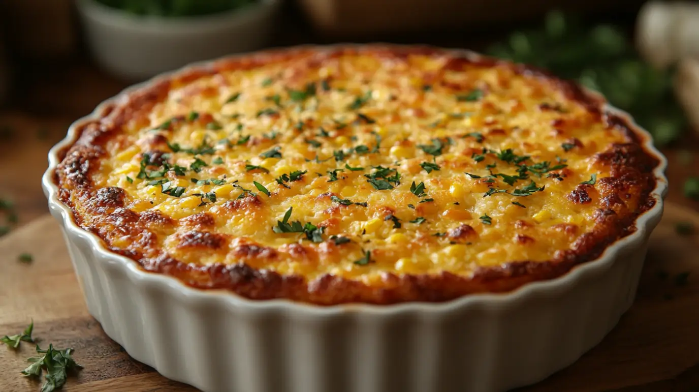 Mexican Vegetarian Cheese Jiffy Cornbread Casserole